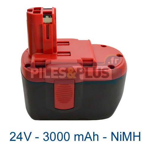 Batterie Pour Bosch Type 2607335510 24V NiMH 3000mAh Choisissez Une