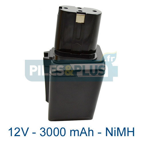 Batterie Pour Bosch Type 2607335014 12V NiMH 3000mAh Choisissez Une