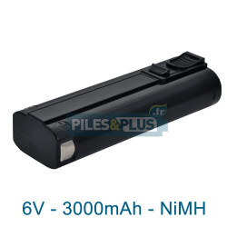 Batterie type Paslode IM350 - 6V 3000mAh NiMH