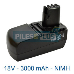 Batterie Metabo BSZ18 - 18V 3000mAh NiMH