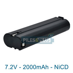Batterie pour AEG ABS10 - 7.2V NiCD/NiMH 2000mAh