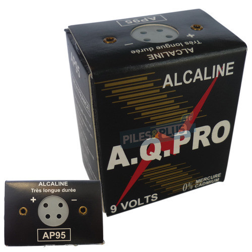 Pile AP95 - alcaline 9V 6F95 - Piles alcalines industrielles