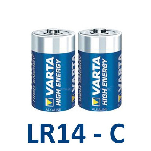 Varta Lot de 2 Piles Alcaline High Energy Type C 1,5V (LR14)