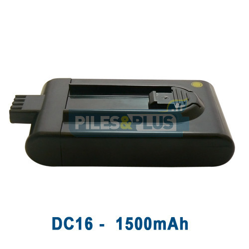 Batterie pour aspirateur Dyson DC16 21,6V 1500mAh Li-ion - Batterie  aspirateur Dyson - Piles et Plus