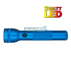 Lampe torche Maglite LED 2D bleue - ML2 - 25,4cm - LED 3W