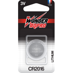 Pile CR2016 - 3V - WONDER