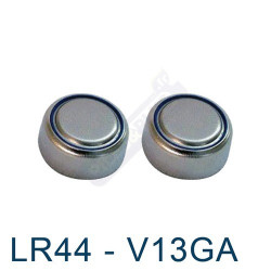 Pile bouton LR44 - V13GA - pile alcaline A76 Energizer 1,5V - par 2